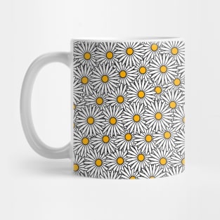 Daisy flowers print Mug